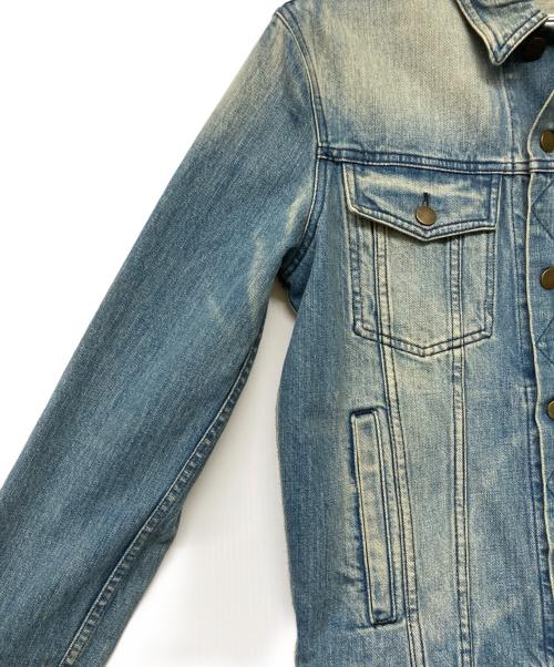 AMI Alexandre Mattiussi（アミアレクサンドルマテュッシ）AMI Alexandre Mattiussi (アミアレクサンドルマテュッシ) デニムジャケット インディゴ サイズ:XSの古着・服飾アイテム