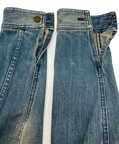 AMI Alexandre Mattiussi（アミアレクサンドルマテュッシ）AMI Alexandre Mattiussi (アミアレクサンドルマテュッシ) デニムジャケット インディゴ サイズ:XSの古着・服飾アイテム