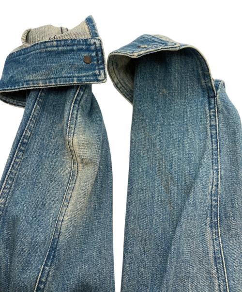 AMI Alexandre Mattiussi（アミアレクサンドルマテュッシ）AMI Alexandre Mattiussi (アミアレクサンドルマテュッシ) デニムジャケット インディゴ サイズ:XSの古着・服飾アイテム