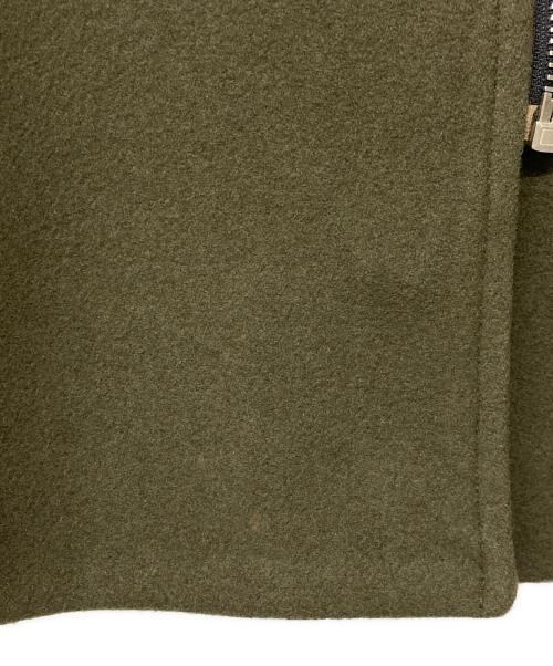 MSGM（エムエスジーエム）MSGM (エムエスジーエム) ウールジップコート オリーブ サイズ:40の古着・服飾アイテム