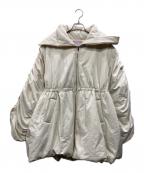 J1U by LA BELLE ETUDEジユウバイラベルエチュード）の古着「裾バルーンボリューム中綿コート」｜ホワイト