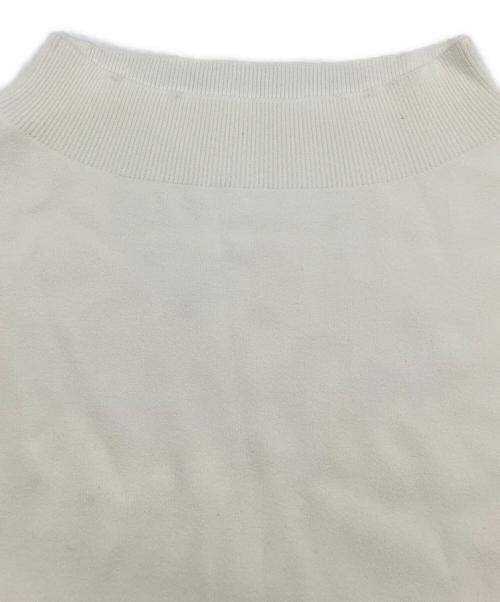 SOEJU（ソージュ）SOEJU (ソージュ) フレアスリーブニットプルオーバー ホワイト サイズ:FREEの古着・服飾アイテム