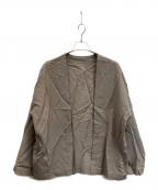 MARKAマーカ）の古着「MINIMALIST CARDIGAN」｜グレー