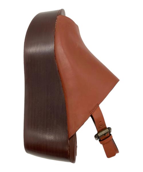 SEE BY CHLOE（シーバイクロエ）SEE BY CHLOE (シーバイクロエ) ウェッジソールサンダル ブラウン サイズ:37の古着・服飾アイテム