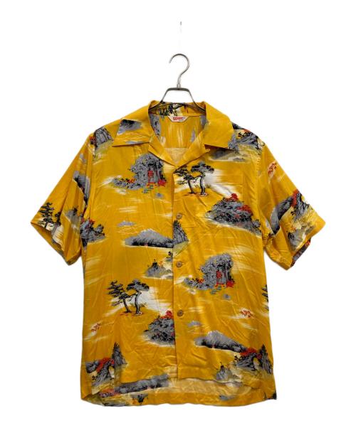 SENSHI（セイシン）SENSHI (セイシン) アロハシャツ イエロー サイズ:Lの古着・服飾アイテム
