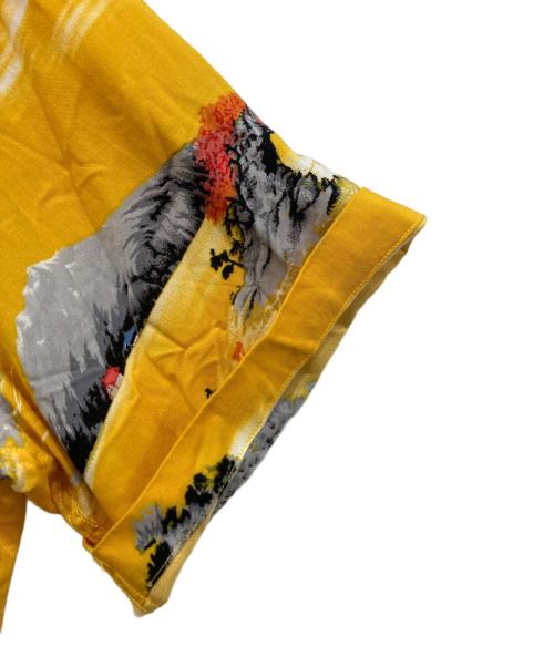 SENSHI（セイシン）SENSHI (セイシン) アロハシャツ イエロー サイズ:Lの古着・服飾アイテム