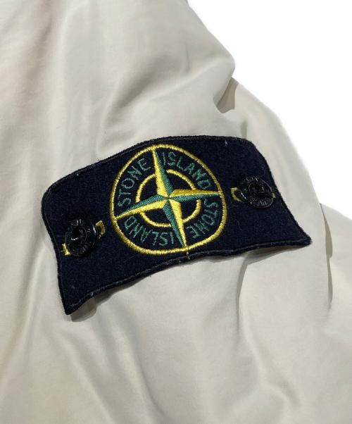 STONE ISLAND（ストーンアイランド）STONE ISLAND (ストーンアイランド) MICROREPS DOWN JACKET ベージュ サイズ:Mの古着・服飾アイテム