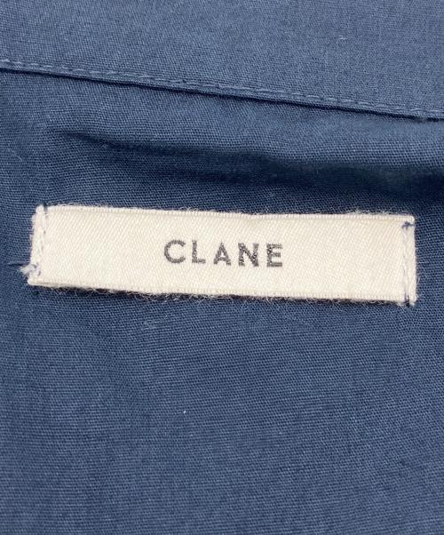 CLANE（クラネ）CLANE (クラネ) MILITARY LAYER PLEATS OP ネイビー サイズ:1の古着・服飾アイテム