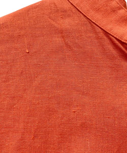 ticca（ティッカ）TICCA (ティッカ) リネンシャツワンピース レッド サイズ:Fの古着・服飾アイテム