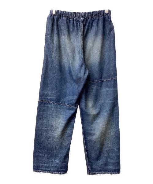 MM6 Maison Margiela（エムエムシックスメゾンマルジェラ）MM6 Maison Margiela (エムエムシックスメゾンマルジェラ) Elastic Waistband Denim Jeans インディゴ サイズ:38の古着・服飾アイテム
