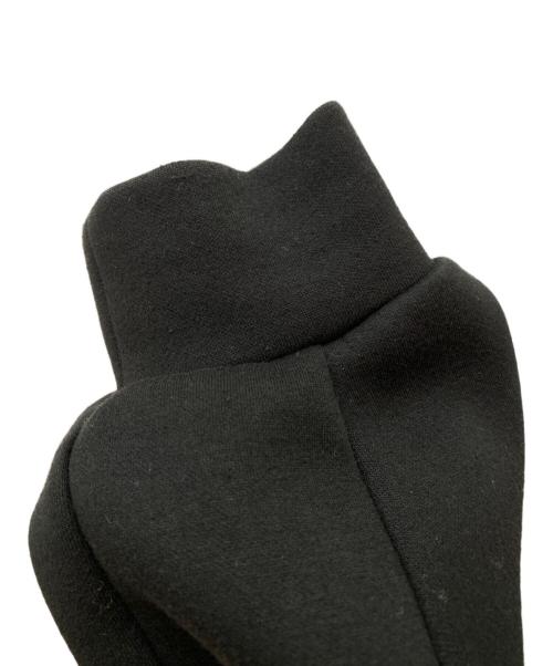 ENFOLD（エンフォルド）ENFOLD (エンフォルド) TAFFETA-SKIRT DRESS ブラック サイズ:38の古着・服飾アイテム