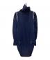 H&M (エイチアンドエム) Maison Martin Margiela (メゾンマルタンマルジェラ) ニットワンピース ネイビー サイズ:M：13000円