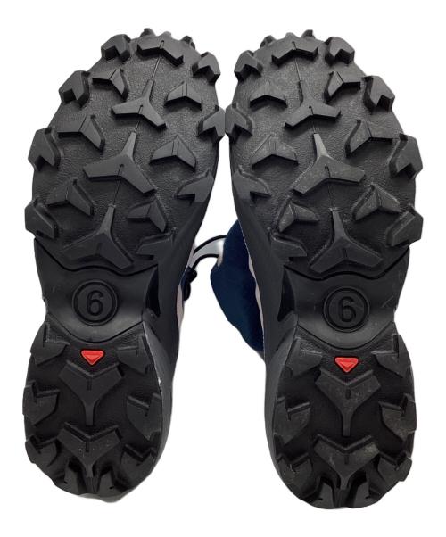SALOMON（サロモン）SALOMON (サロモン) MM6 Maison Margiela (エムエムシックスメゾンマルジェラ) CROSS MID ブルー サイズ:23.5 未使用品の古着・服飾アイテム