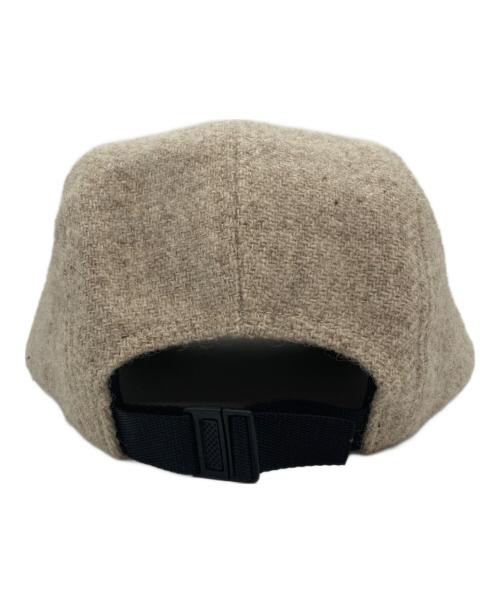 SUPREME（シュプリーム）Supreme (シュプリーム) Harris Tweed (ハリスツイード) Camp Cap ベージュの古着・服飾アイテム