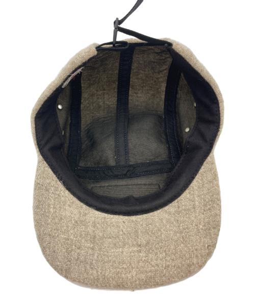SUPREME（シュプリーム）Supreme (シュプリーム) Harris Tweed (ハリスツイード) Camp Cap ベージュの古着・服飾アイテム