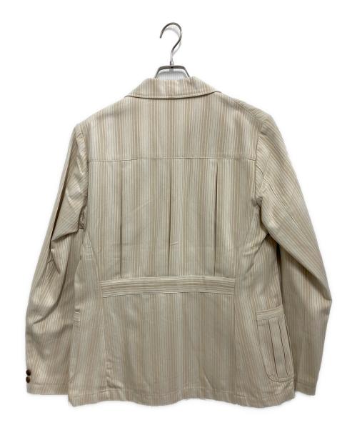 DAPPER'S（ダッパーズ）DAPPER'S (ダッパーズ) Bi-Swing Tailored Jacket ベージュ サイズ:40の古着・服飾アイテム