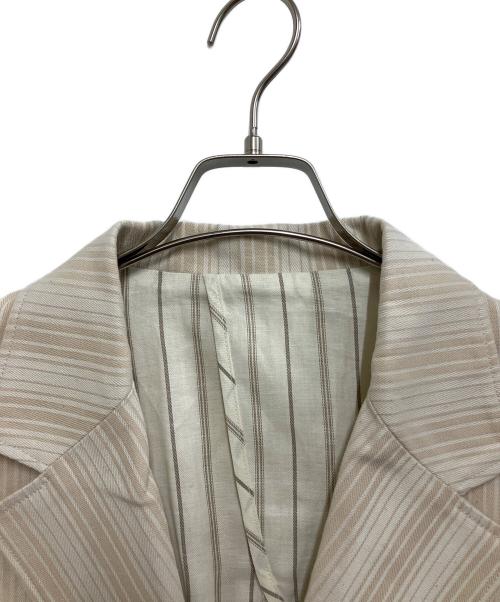 DAPPER'S（ダッパーズ）DAPPER'S (ダッパーズ) Bi-Swing Tailored Jacket ベージュ サイズ:40の古着・服飾アイテム