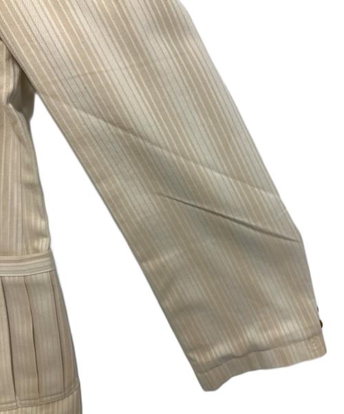 DAPPER'S（ダッパーズ）DAPPER'S (ダッパーズ) Bi-Swing Tailored Jacket ベージュ サイズ:40の古着・服飾アイテム