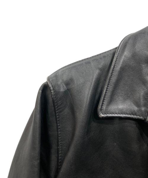 Schott（ショット）Schott (ショット) ボアライナー付シングルライダースージャケット ブラック サイズ:SIZE42の古着・服飾アイテム