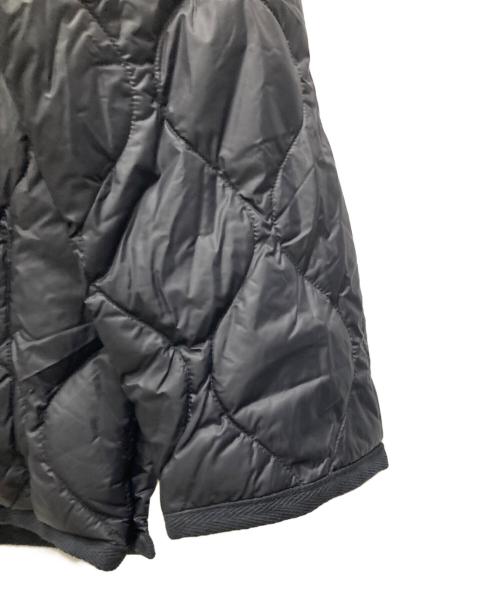 TAION（タイオン）TAION (タイオン) ミリタリー クルーネック ダウンジャケット ブラック サイズ:Lの古着・服飾アイテム