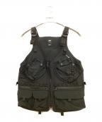 grn×ROOT CO.ジーアールエヌ×ルートコー）の古着「TEBURA VEST」｜ブラック