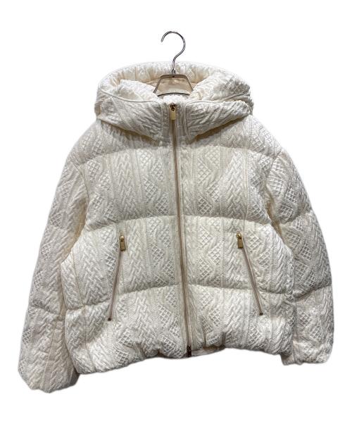 TATRAS（タトラス）TATRAS (タトラス) EDDISH ニットダウンジャケット アイボリー サイズ:02の古着・服飾アイテム