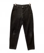 LEVI'Sリーバイス）の古着「先染めブラックデニムパンツ」｜ブラック