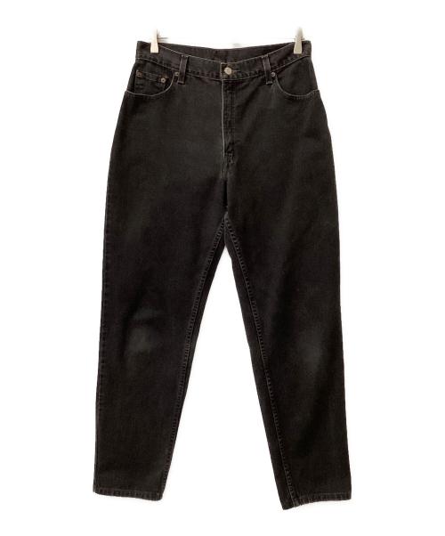 LEVI'S（リーバイス）LEVI'S (リーバイス) 先染めブラックデニムパンツ ブラック サイズ:12の古着・服飾アイテム