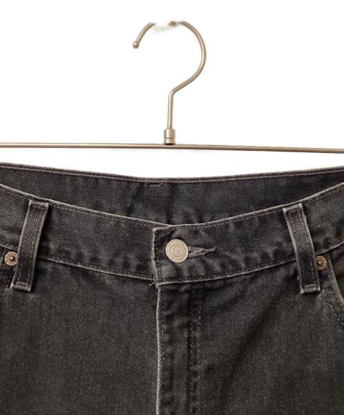 LEVI'S（リーバイス）LEVI'S (リーバイス) 先染めブラックデニムパンツ ブラック サイズ:12の古着・服飾アイテム