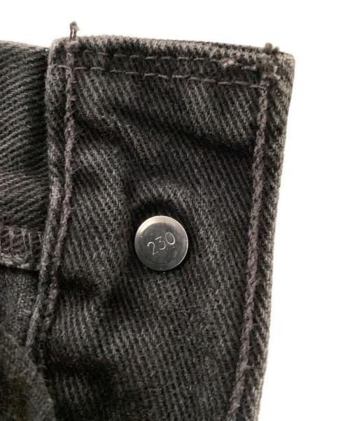 LEVI'S（リーバイス）LEVI'S (リーバイス) 先染めブラックデニムパンツ ブラック サイズ:12の古着・服飾アイテム