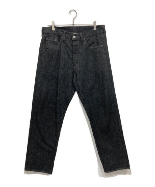 A.PRESSE（アプレッセ）A.PRESSE (アプレッセ) Black Washed Denim Pants ブラック サイズ:SIZE 81cm (W32)の古着・服飾アイテム