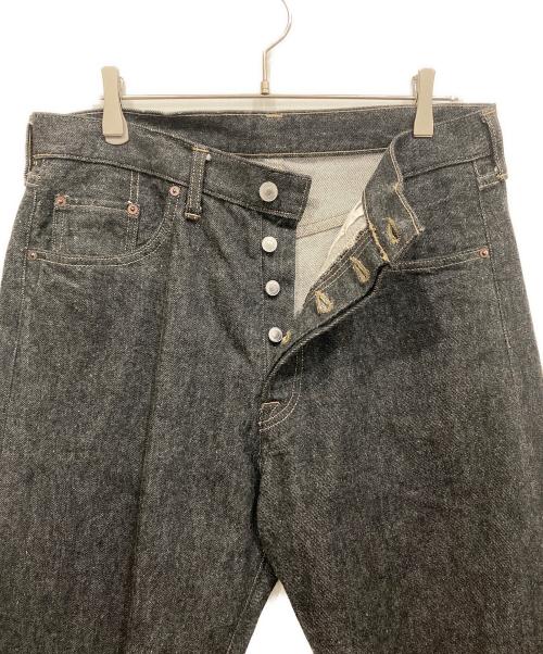 A.PRESSE（アプレッセ）A.PRESSE (アプレッセ) Black Washed Denim Pants ブラック サイズ:SIZE 81cm (W32)の古着・服飾アイテム