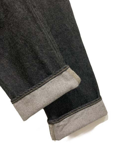 A.PRESSE（アプレッセ）A.PRESSE (アプレッセ) Black Washed Denim Pants ブラック サイズ:SIZE 81cm (W32)の古着・服飾アイテム