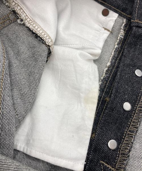 A.PRESSE（アプレッセ）A.PRESSE (アプレッセ) Black Washed Denim Pants ブラック サイズ:SIZE 81cm (W32)の古着・服飾アイテム