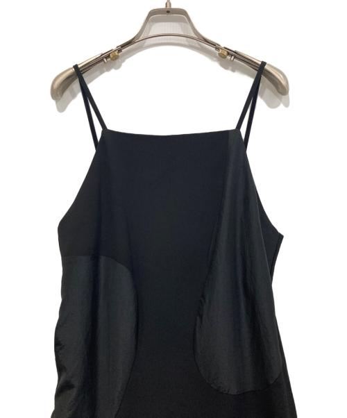 UN3D.（アンスリード）UN3D. (アンスリード) WAVE LINE CAMI OP ブラック サイズ:38の古着・服飾アイテム