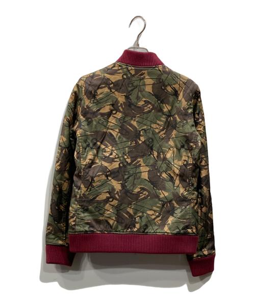 Hysteric Glamour（ヒステリックグラマー）Hysteric Glamour (ヒステリックグラマー) リバーシブルブルゾン レッド×グリーン サイズ:SIZE Freeの古着・服飾アイテム