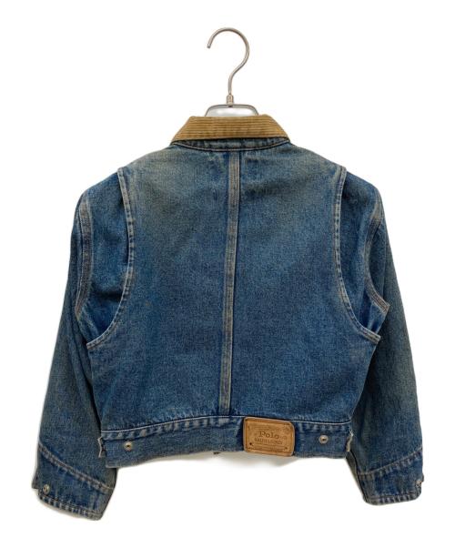 POLO RALPH LAUREN（ポロ・ラルフローレン）POLO RALPH LAUREN (ポロ・ラルフローレン) デニムジャケット インディゴ サイズ:5の古着・服飾アイテム