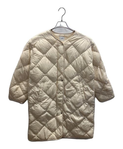 URBAN RESEARCH DOORS（アーバンリサーチドアーズ）URBAN RESEARCH DOORS (アーバンリサーチドアーズ) ライトダウンキルトコート アイボリー サイズ:SIZE Mの古着・服飾アイテム