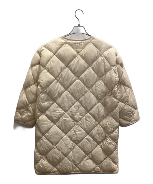 URBAN RESEARCH DOORS（アーバンリサーチドアーズ）URBAN RESEARCH DOORS (アーバンリサーチドアーズ) ライトダウンキルトコート アイボリー サイズ:SIZE Mの古着・服飾アイテム
