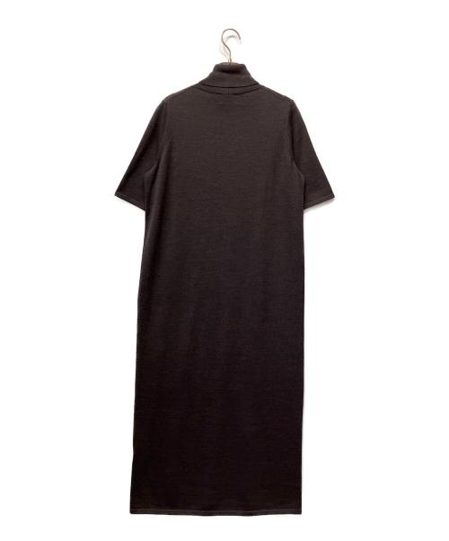 UNITED ARROWS（ユナイテッドアローズ）UNITED ARROWS (ユナイテッドアローズ) タートルニットワンピース ブラウン サイズ:FREEの古着・服飾アイテム