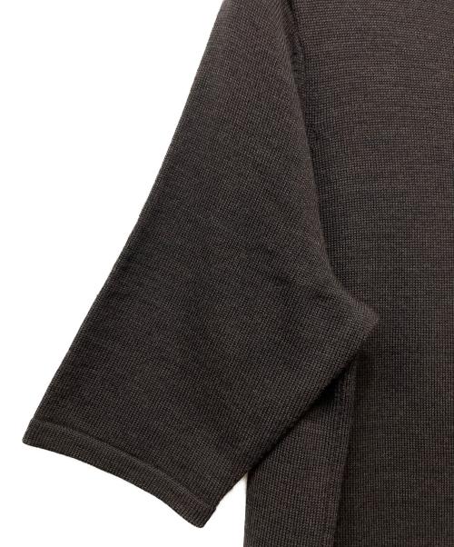 UNITED ARROWS（ユナイテッドアローズ）UNITED ARROWS (ユナイテッドアローズ) タートルニットワンピース ブラウン サイズ:FREEの古着・服飾アイテム