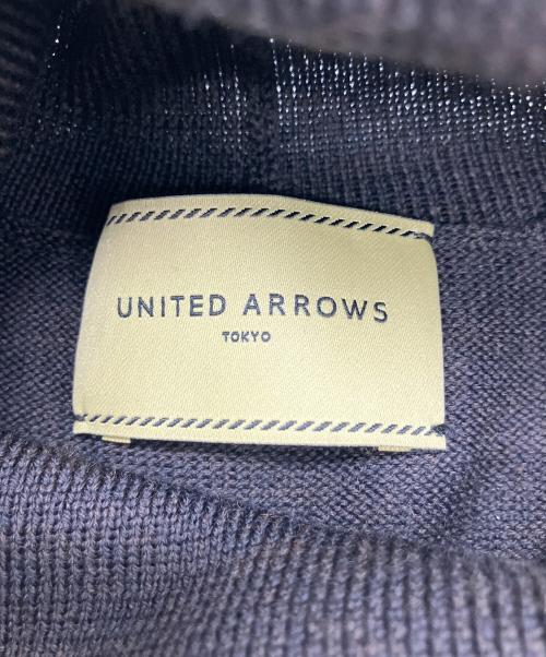 UNITED ARROWS（ユナイテッドアローズ）UNITED ARROWS (ユナイテッドアローズ) タートルニットワンピース ブラウン サイズ:FREEの古着・服飾アイテム