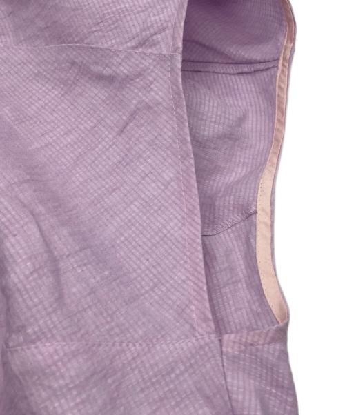 BLAMINK（ブラミンク）BLAMINK (ブラミンク) パフスリーブ ブラウス ラベンダー サイズ:38の古着・服飾アイテム
