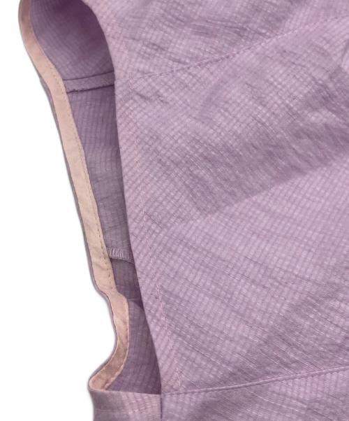 BLAMINK（ブラミンク）BLAMINK (ブラミンク) パフスリーブ ブラウス ラベンダー サイズ:38の古着・服飾アイテム