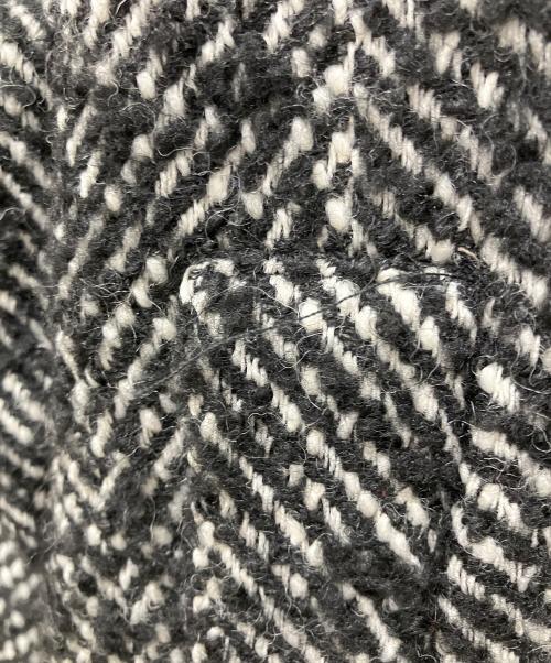 HER LIP TO（ハーリップトゥ）HER LIP TO (ハーリップトゥ) Herringbone Wool-Blend Classic Coat ブラック サイズ:Mの古着・服飾アイテム
