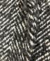 中古・古着 HER LIP TO (ハーリップトゥ) Herringbone Wool-Blend Classic Coat ブラック サイズ:M：14000円