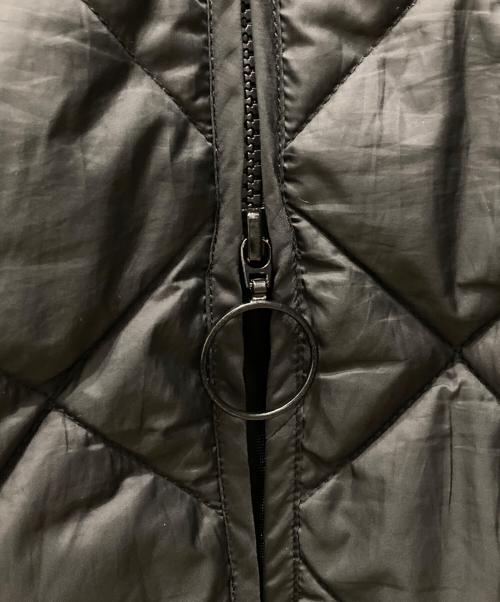 HERENCIA（ヘレンチア）HERENCIA (ヘレンチア) キルティングニットドッキングコート ブラック サイズ:38の古着・服飾アイテム