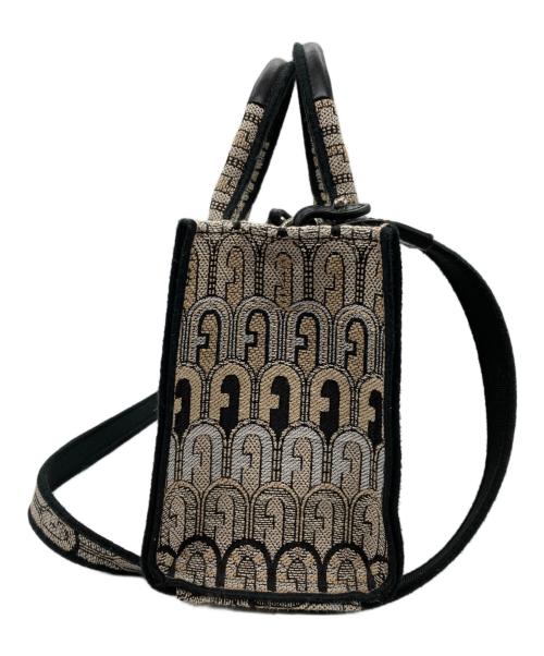 FURLA（フルラ）FURLA (フルラ) OPPORTUNITY MINI TOTE/オポチュニティ ミニトート  ベージュの古着・服飾アイテム