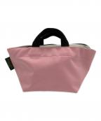 Herve Chapelierエルベシャプリエ）の古着「ナイロン舟型トートS」｜ピンク