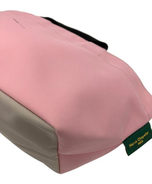 Herve Chapelier（エルベシャプリエ）Herve Chapelier (エルベシャプリエ) ナイロン舟型トートS ピンクの古着・服飾アイテム